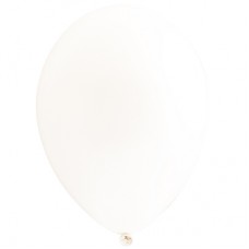 Шары воздушные 12" (30см) однотонный Белый пастель Extra White (1/50шт) B85/002 1102-0173