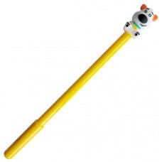 Ручка-игрушка Щенок ПандаРог 15-3631 синяя 0,8мм игольчатая, масляная
