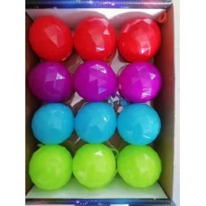 Акция! Антистресс-игрушка силиконовая Мяч со светом 6,5см ИК-4343