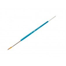 Кисть синтетика/нейлон № 4 круглая Гамма 280618.07.04 голубая ручка