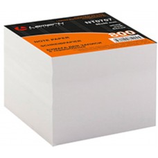 Блок-куб 80*80*80 белый непроклеенный (белизна 96%) Lamark NT0707 (плотность 80гр)