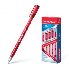 Ручка гель ErichKrause G-Tone красная 0,5мм 17811 красный корпус