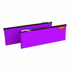 Пенал-косметичка плоская Neon® Violet (фиолетовый неон) полиэстер 22*9см ErichKrause 49045