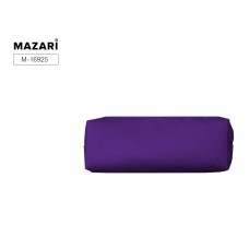 Пенал-косметичка объемная Фиолетовая ткань, 1 молния, 19,5*6,5*5см Mazari M-16925