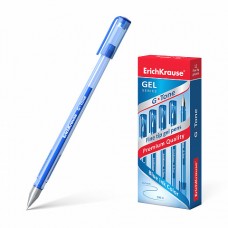 Ручка гель ErichKrause G-Tone синяя 0,5мм 17809 синий корпус