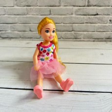 Кукла 14см с светлыми волосами, в пакете 48876