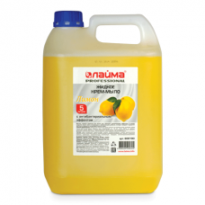 Мыло жидкое крем 5л Лайма professional Лимон с антибактериальным эффектом, канистра 600190