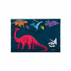 Папка-конверт с кнопкой А4 0,16мм с рисунком Dino Planet ErichKrause 55402 (динозавры)