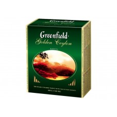 Чай Greenfield Golden Ceylon черный 100пак. 0581-09 (***)
