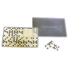 Игра настольная Домино классика белое в пластик.коробке N585-H24007