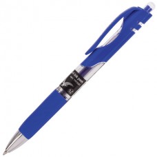 Ручка гель автомат Brauberg Black Jack синяя 0,7мм 141551