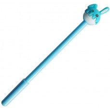 Ручка-игрушка Зайчик ПандаРог 15-3628 синяя 0,8мм игольчатая, масляная