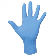 Перчатки нитрил Лайма  L голубые (гипоаллерг, многоразовые, сверхчувствительные) 605018
