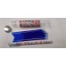 Ручка пишет-стирает гелевая Mazari Stylish синяя 0,5мм Набор M-5802T (Туба, ручка, 9 стержней)