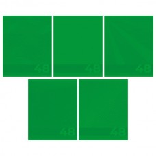 Тетрадь 48л Академия Зеленая (узор 5 видов) твин УФ-лак 13984/5 белизна 100%